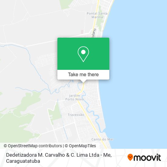 Dedetizadora M. Carvalho & C. Lima Ltda - Me map