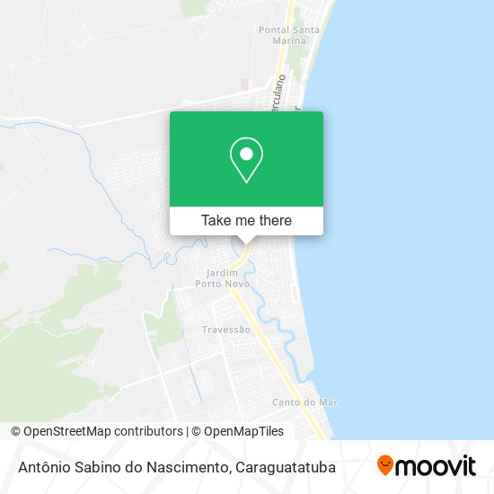Antônio Sabino do Nascimento map