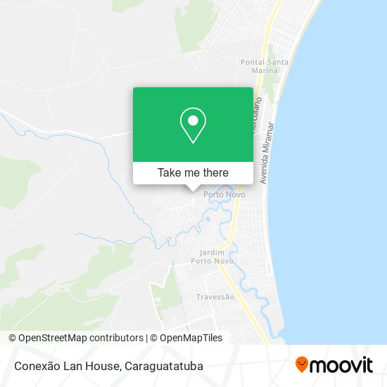 Conexão Lan House map