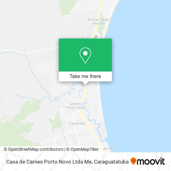 Casa de Carnes Porto Novo Ltda Me map