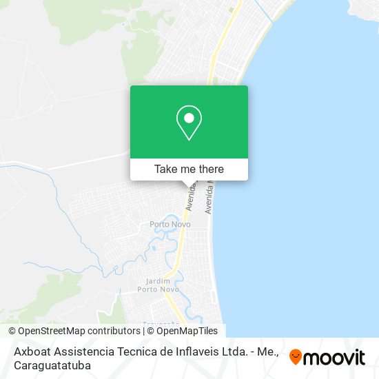 Mapa Axboat Assistencia Tecnica de Inflaveis Ltda. - Me.