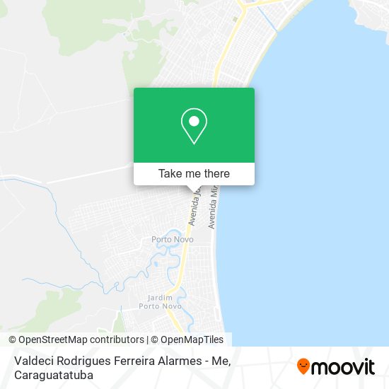 Mapa Valdeci Rodrigues Ferreira Alarmes - Me