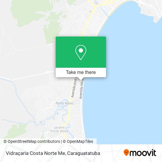 Vidraçaria Costa Norte Me map