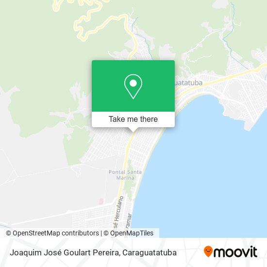 Joaquim José Goulart Pereira map