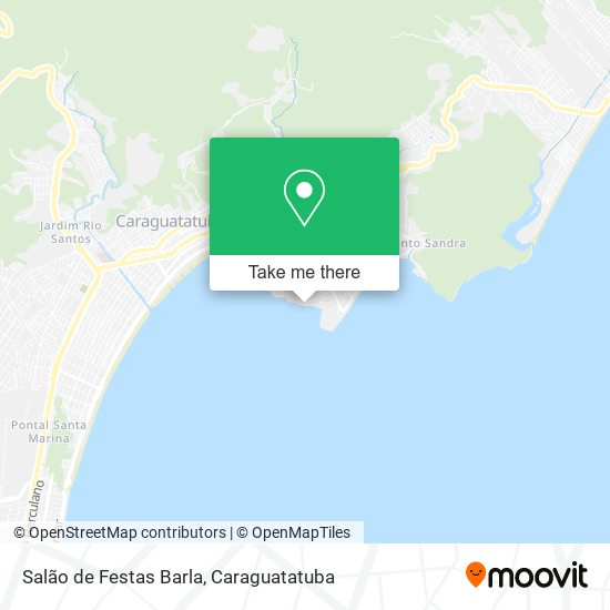 Salão de Festas Barla map