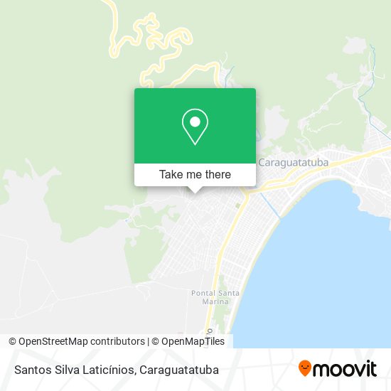 Santos Silva Laticínios map