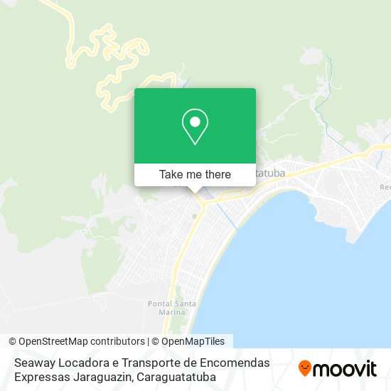Seaway Locadora e Transporte de Encomendas Expressas Jaraguazin map