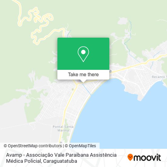 Avamp - Associação Vale Paraibana Assistência Médica Policial map