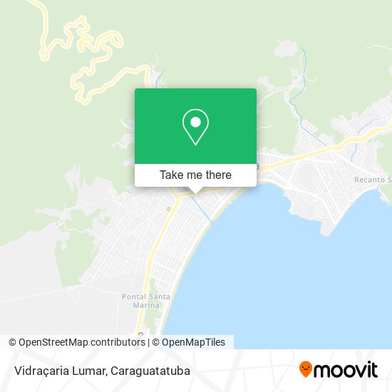 Vidraçaria Lumar map