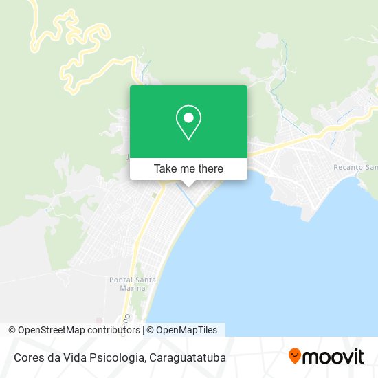 Cores da Vida Psicologia map