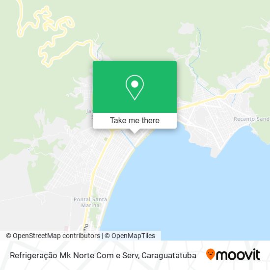 Refrigeração Mk Norte Com e Serv map