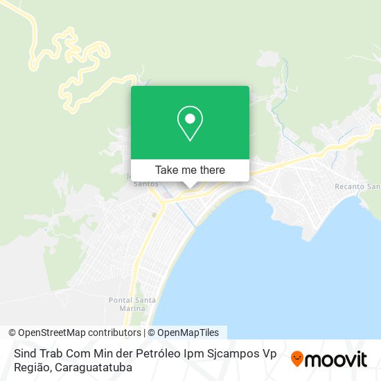 Sind Trab Com Min der Petróleo Ipm Sjcampos Vp Região map