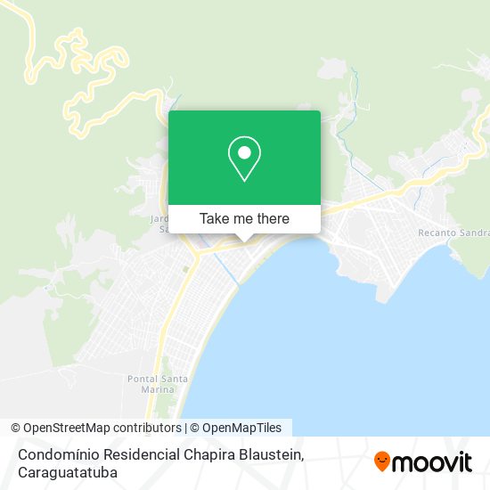 Mapa Condomínio Residencial Chapira Blaustein
