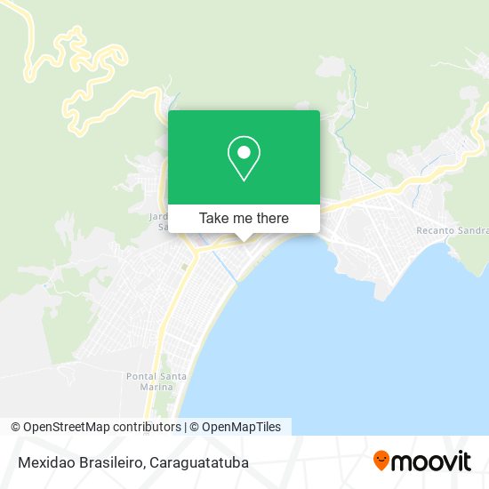 Mexidao Brasileiro map