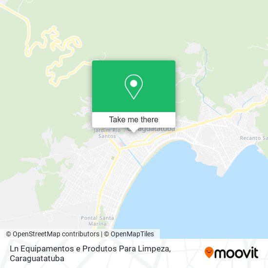 Mapa Ln Equipamentos e Produtos Para Limpeza