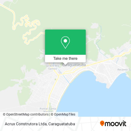 Mapa Acrux Construtora Ltda