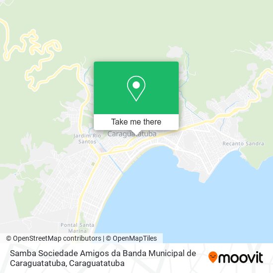 Samba Sociedade Amigos da Banda Municipal de Caraguatatuba map