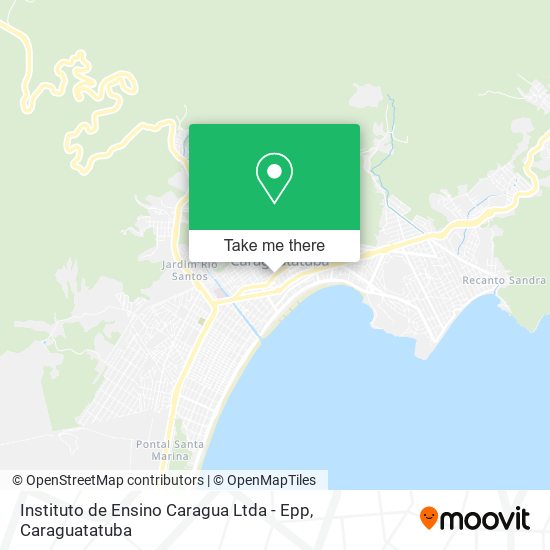 Mapa Instituto de Ensino Caragua Ltda - Epp
