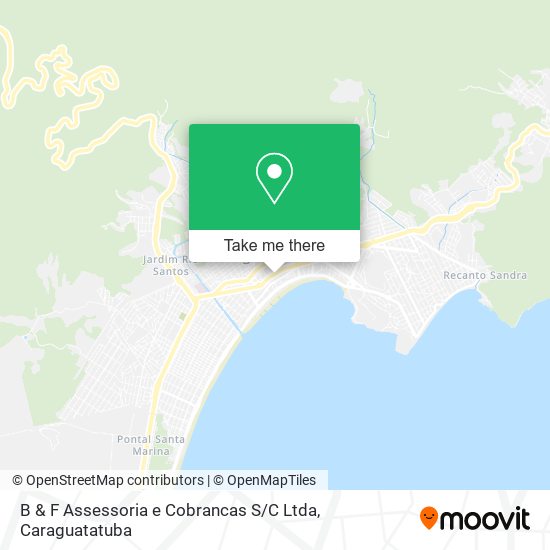 B & F Assessoria e Cobrancas S / C Ltda map