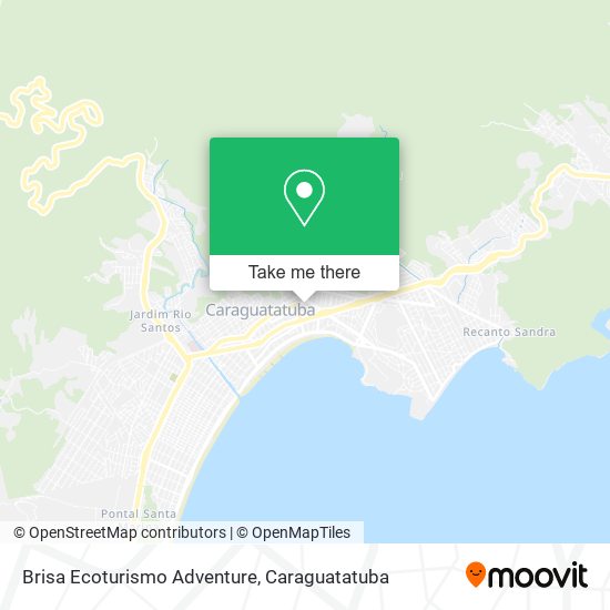 Brisa Ecoturismo Adventure map