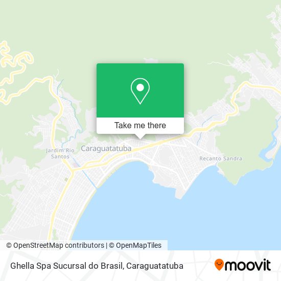 Ghella Spa Sucursal do Brasil map