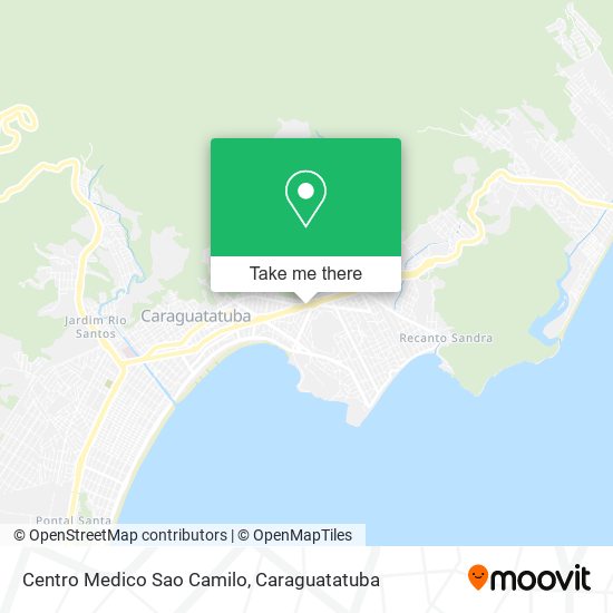 Mapa Centro Medico Sao Camilo