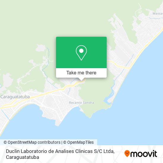 Mapa Duclin Laboratorio de Analises Clinicas S / C Ltda