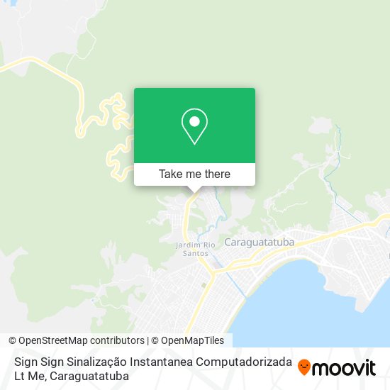 Sign Sign Sinalização Instantanea Computadorizada Lt Me map