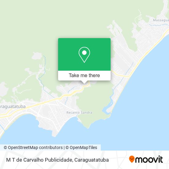 M T de Carvalho Publicidade map