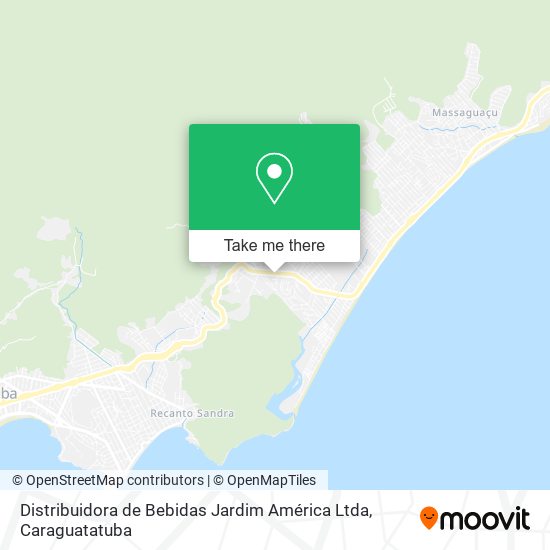 Mapa Distribuidora de Bebidas Jardim América Ltda