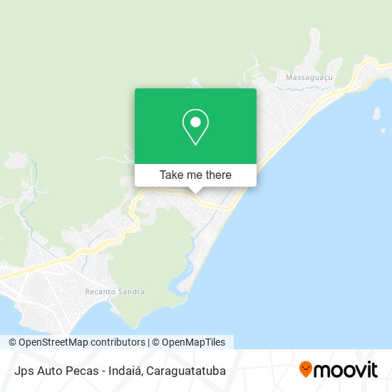 Jps Auto Pecas - Indaiá map