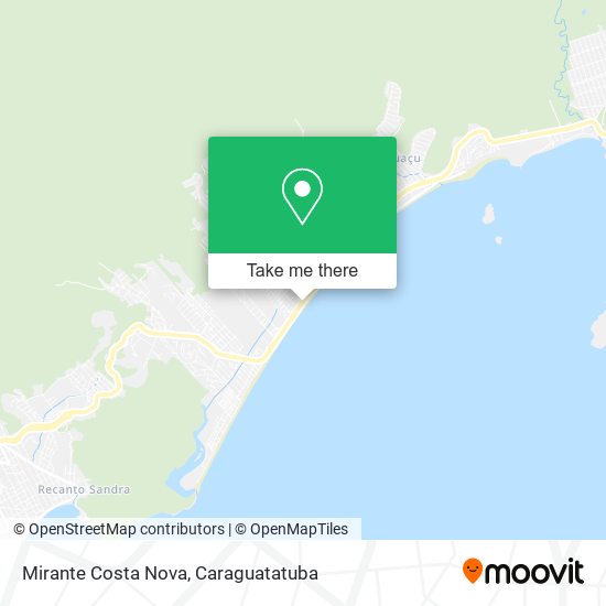 Mirante Costa Nova map