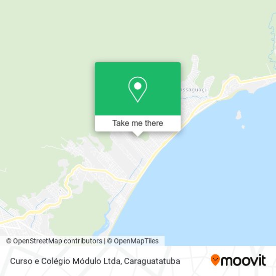 Mapa Curso e Colégio Módulo Ltda