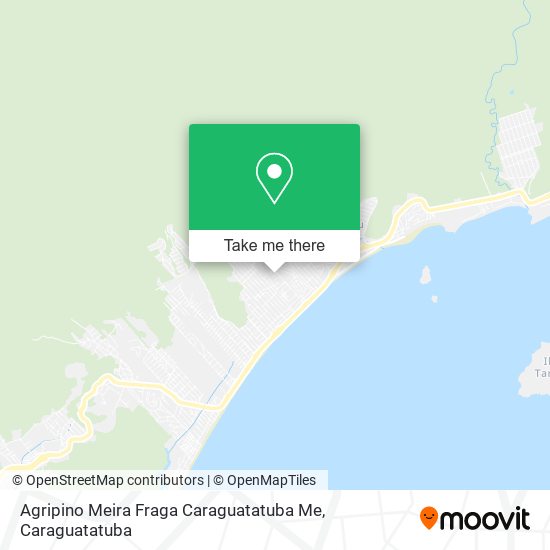 Mapa Agripino Meira Fraga Caraguatatuba Me