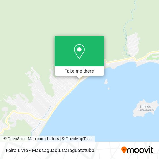 Mapa Feira Livre - Massaguaçu