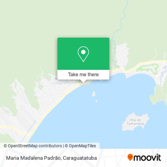 Mapa Maria Madalena Padrão