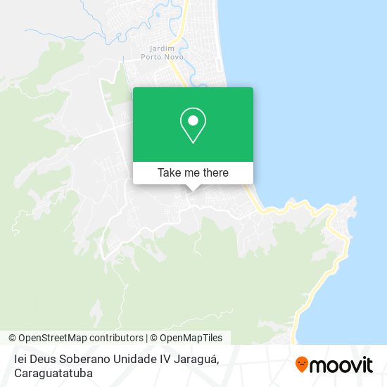 Iei Deus Soberano Unidade IV Jaraguá map