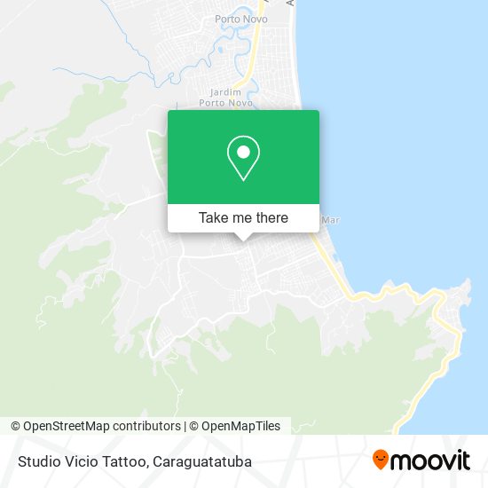 Studio Vicio Tattoo map