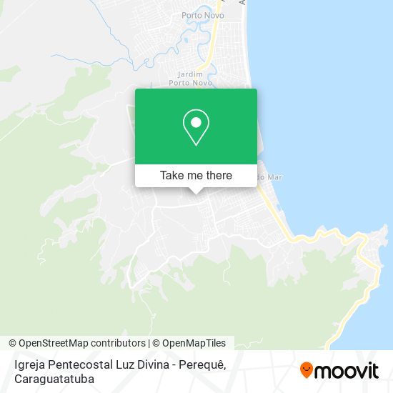 Igreja Pentecostal Luz Divina - Perequê map