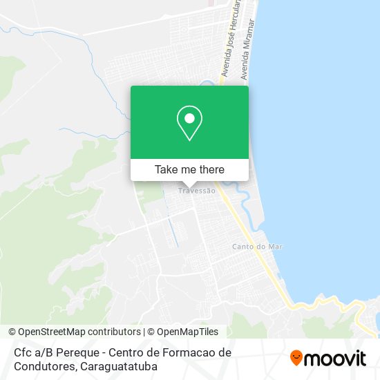 Mapa Cfc a / B Pereque - Centro de Formacao de Condutores
