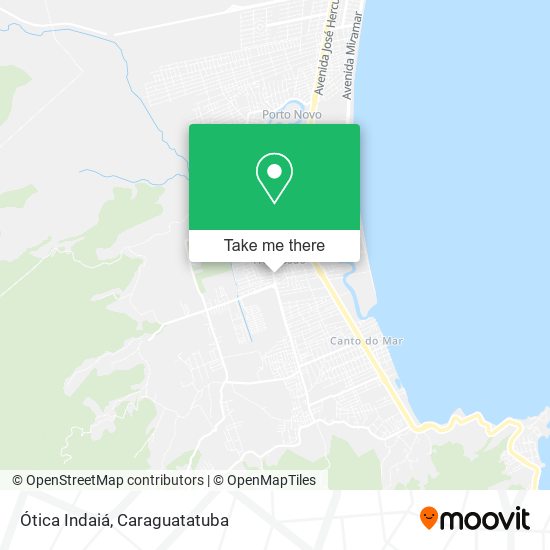 Ótica Indaiá map