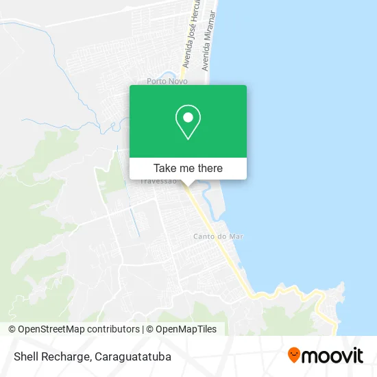 Shell Recharge map