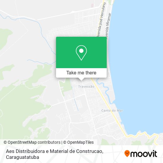 Aes Distribuidora e Material de Construcao map