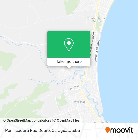 Mapa Panificadora Pao Douro