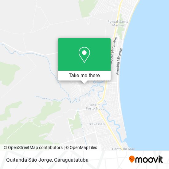 Quitanda São Jorge map