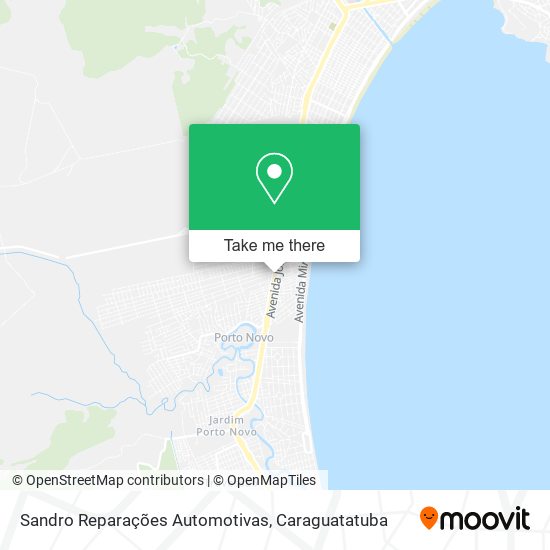 Mapa Sandro Reparações Automotivas