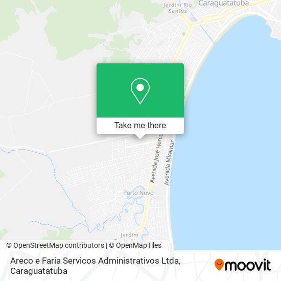 Areco e Faria Servicos Administrativos Ltda map