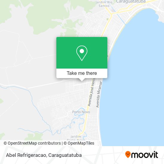 Abel Refrigeracao map