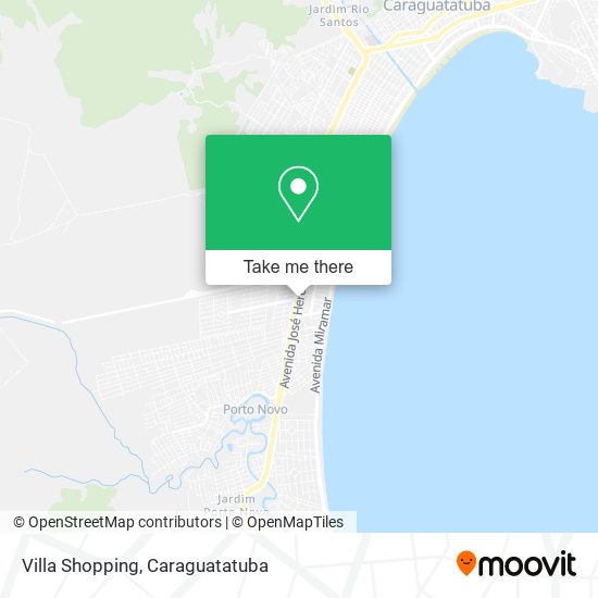 Villa Shopping map