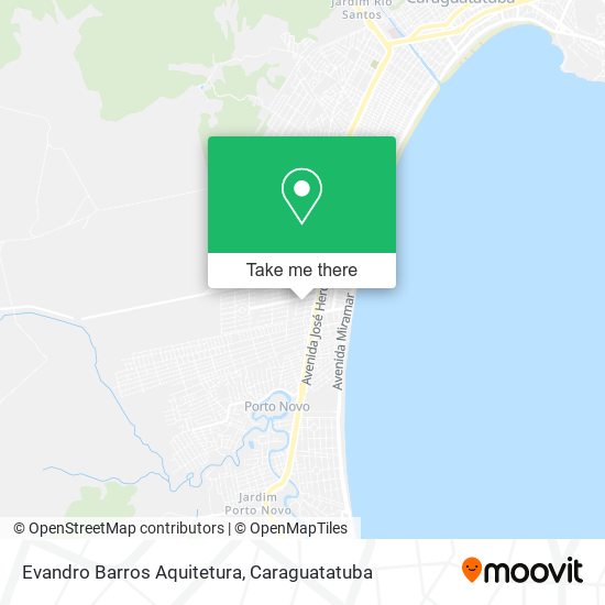 Evandro Barros Aquitetura map